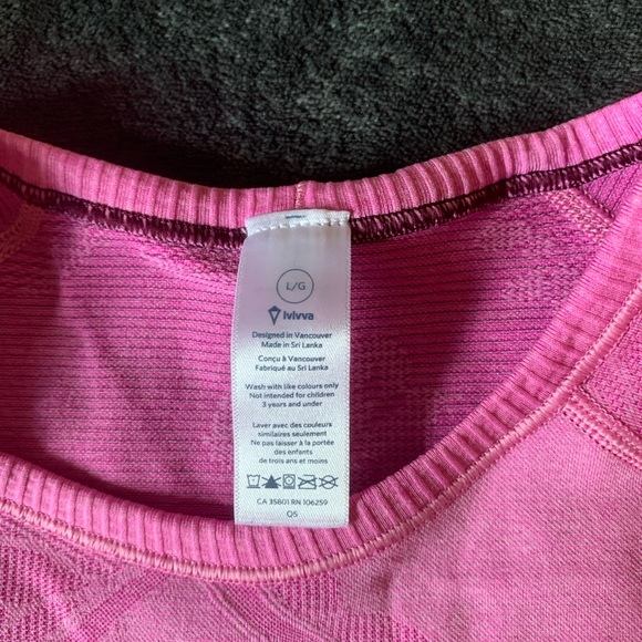 ivivva long sleeve size large - Picture 2 of 2